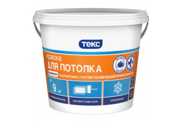 Текс Универсал краска для Потолка 1,5 кг