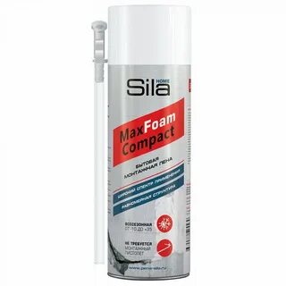 Пена монтажная Sila Home Max Foam Compact всесезонная бытовая  400мл